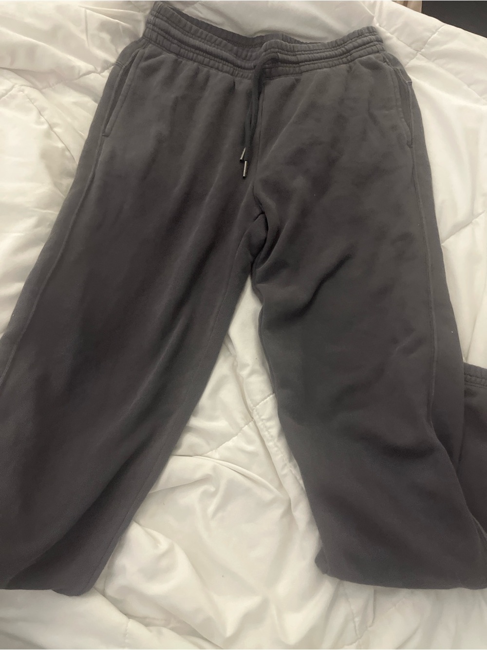 unworn Aerie Dark Gray Drawstring Sweatpant
